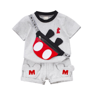 New Summer Baby Clothes Suit Children Fashion Boys Girls Cartoon T Shirt Shorts 2Pcs/set Toddler Casual Clothing Kids Tracksuits